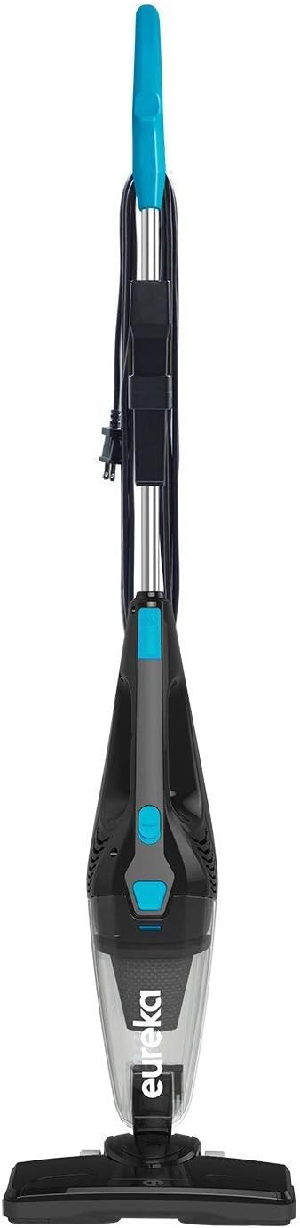 Eureka NES215A Blaze 3-in-1 Swivel Handheld & Stick Vacuum Cleaner - Powerful Lightweight Corded Floor Vacuum with Advanced Swivel Steering, Blue