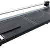 INTBUYING 36-Inch Commercial Rotary Paper Trimmer - Precision Guillotine Cutter with Angle Line for Photo Paper, Film & Laminating Sheets