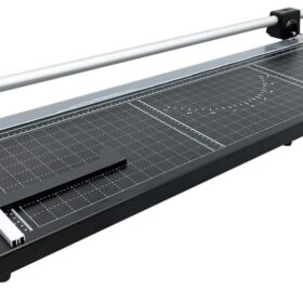 INTBUYING 36-Inch Commercial Rotary Paper Trimmer - Precision Guillotine Cutter with Angle Line for Photo Paper, Film & Laminating Sheets
