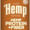 Just Hemp Foods Hemp Protein Powder with Fiber - 11g Protein & 11g Fiber, Non-GMO, Gluten Free, Soy Free, 16oz