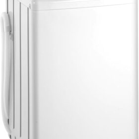 ROVSUN 25LBS Portable Washing Machine - Full-Automatic Compact Washer & Spin Dryer Combo with Stainless Steel Drum, 10 Programs for Home & Apartment