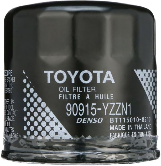 Toyota Genuine 90915-YZZN1 OEM Oil Filter - Premium Engine Oil Filter for Toyota & Lexus Vehicles