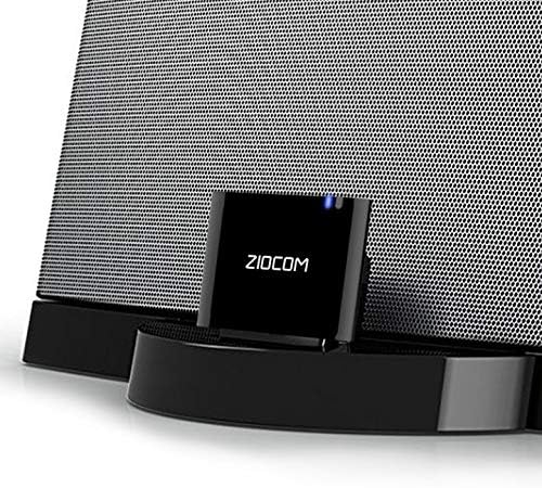 ZIOCOM 30-Pin Bluetooth Audio Receiver Adapter - Upgrade Old Bose SoundDock & 30-Pin Dock Speakers to Wireless Streaming