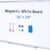 OLIXIS Magnetic Dry Erase Whiteboard - 36x24 Inch Wall-Mounted Board with Markers, Eraser & Magnetic Pins for Home, School & Office