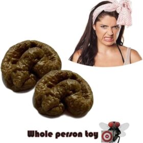 Realistic Prank Poop Toy - Brown Fake Feces Gag Gift for April Fools' Day Party Pranks