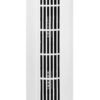 OVENTE 32" Slim Tower Fan - Bladeless Oscillating Fan with 3 Speeds, Portable Standing Fan for Bedroom, Living Room, Office - White TFO3SW