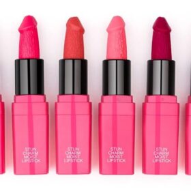 Hilarious Novelty Lipstick Gag Gift – Mushroom-Shaped Funny Stocking Stuffer for Women – Secret Santa, Birthday & Holiday Present (Red Velvet)