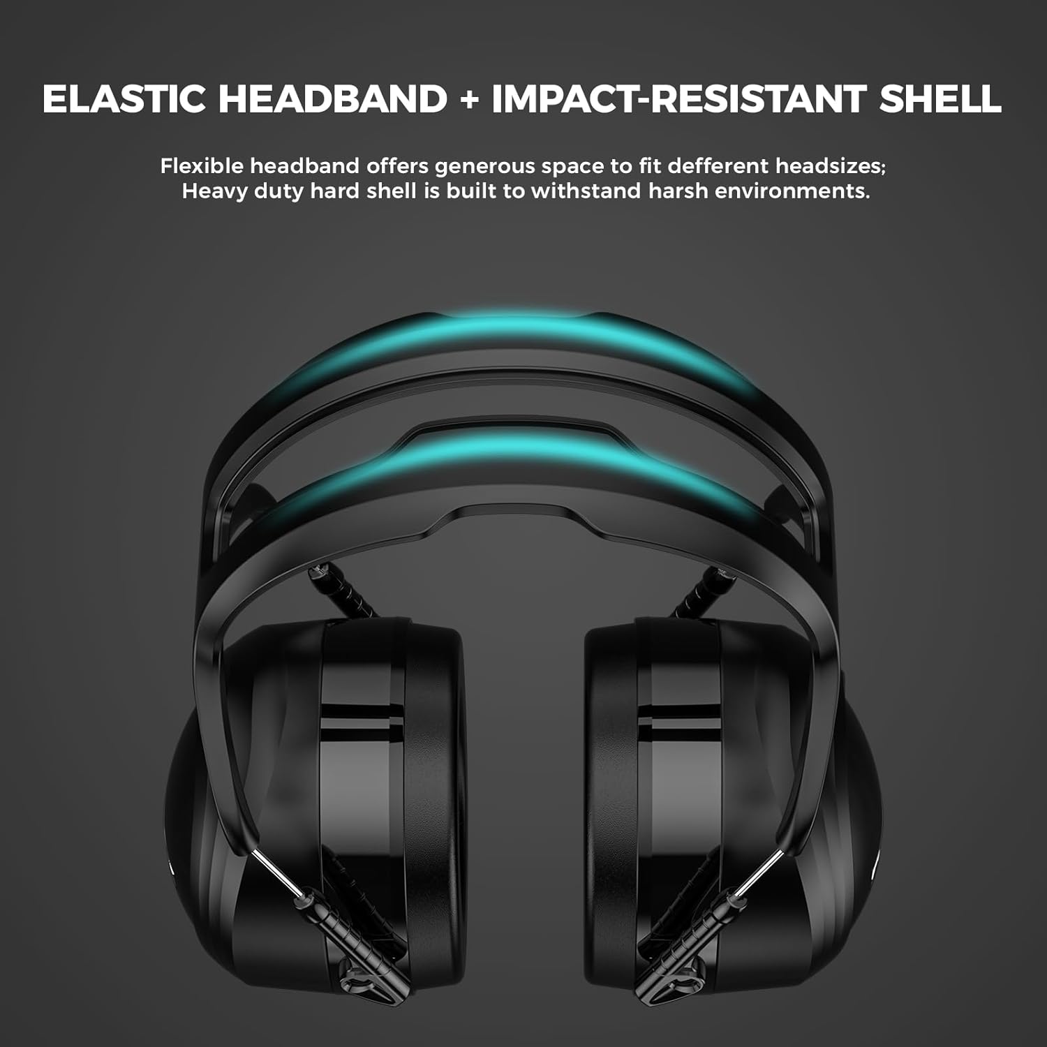 ProCase Professional Noise Cancelling Ear Muffs - Extra Large Shooting & Industrial Hearing Protection (30dB NRR)