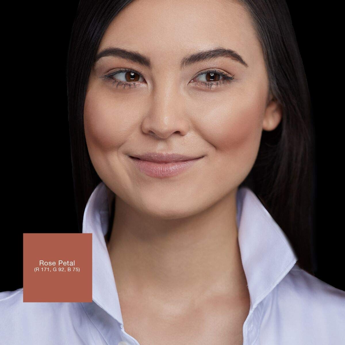 Mineral Airbrush Blush - Rose Petal Buildable 10-Hour Liquid Cheek Color for Mineral Air Mist Device - Travel Size 10ml