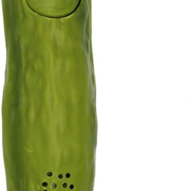 Archie McPhee Yodeling Pickle - Hilarious Musical Toy with Sound, Fun Gift for Kids and Adults, Plastic Toy Figure with Button