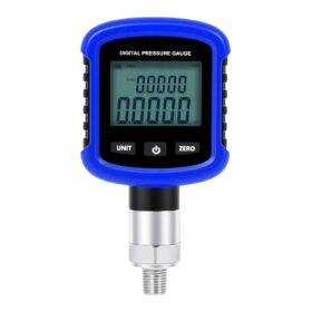 SINOCMP S281 Digital Hydraulic Pressure Gauge - 10000PSI/60MPa High Precision 0.2% FS Accuracy, Bluetooth Mobile Connection, 1/4" NPT Thread, 330° Rotatable Display, Industrial Testing Instrument