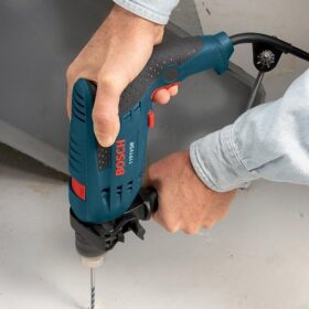 Bosch 1191VSRK 120V 1/2-Inch Corded Hammer Drill Kit with 7 Amp Motor, Variable Speed & Reversing