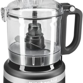 KitchenAid 7-Cup Food Processor - KFP0718, 3-Speed Compact Countertop Appliance for Chopping, Shredding, Slicing & Pureeing
