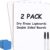 MaxGear 2-Pack Mini Whiteboards 9x12 inch Portable Dry Erase Boards with Markers & Erasers - Double Sided Lapboards for Students Teachers Home Office