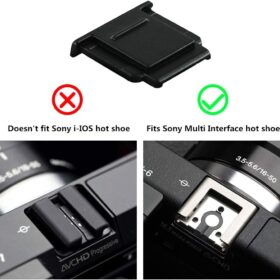 4-Pack Sony Camera Hot Shoe Cover Protector Cap - FA-SHC1M Replacement for A7 IV III II A1 A9 A6700 A6600 ZV-E10 ZV-1 RX10 Series