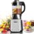 Professional Stainless Steel Blender 1500W – Glass Jar with Heating Function, 14 Preset Programs, 9 Speeds for Smoothies, Soups & Nut Milk