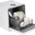 Portable Countertop Dishwasher - Mini Compact with Faucet & 5L Water Tank, 6 Programs, High-Temp Drying, Perfect for RV/Apartments (No Hookup Required)