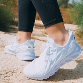 EGMPDA Women's Walking Shoes - Slip On Lightweight Athletic Sneakers Comfort Casual for Work Travel Gym Sports