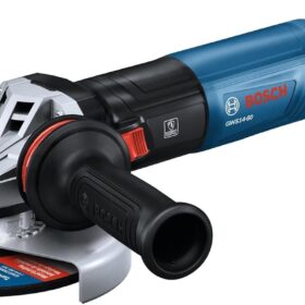 BOSCH GWS14-60 6-Inch Angle Grinder - 13-Amp Motor, 9,700 RPM, Slide Switch, KickBack Control & Anti-Vibration Handle for Metal & Concrete