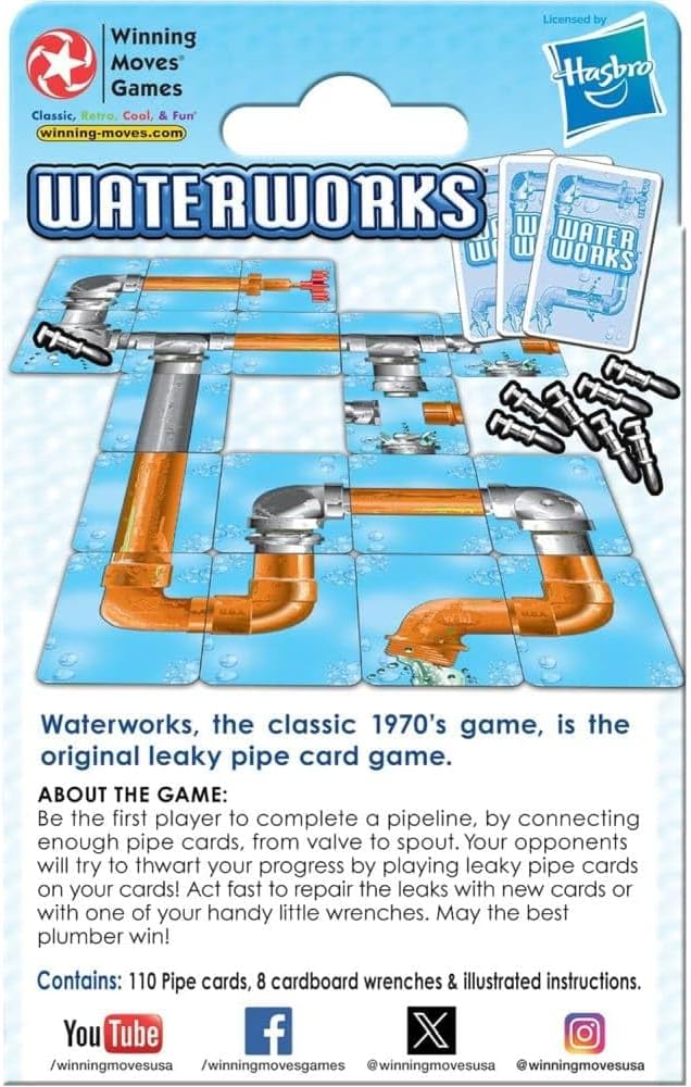 Waterworks Classic Desktop Calendar - Elegant Monthly Planner for Home & Office Organization
