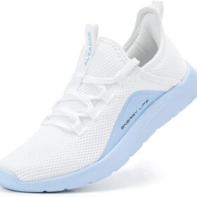 ALEADER Women's Energycloud Lightweight Slip-On Athletic Walking Shoes - Comfortable Breathable Running Shoes for Women
