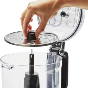 KitchenAid 7-Cup Food Processor - KFP0718, 3-Speed Compact Countertop Appliance for Chopping, Shredding, Slicing & Pureeing