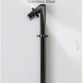 5-Inch Modern Floating House Number - Black Coated Stainless Steel Address Sign with Mounting Kit - Rust & Weather Resistant Home & Mailbox Decor (Number 9)