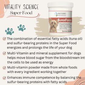 PawVital Canine Daily Multi-Vitamin & Mineral Supplement for Dogs - Premium Nutritional Support for Healthy Coat, Joint Strength & Overall Wellness