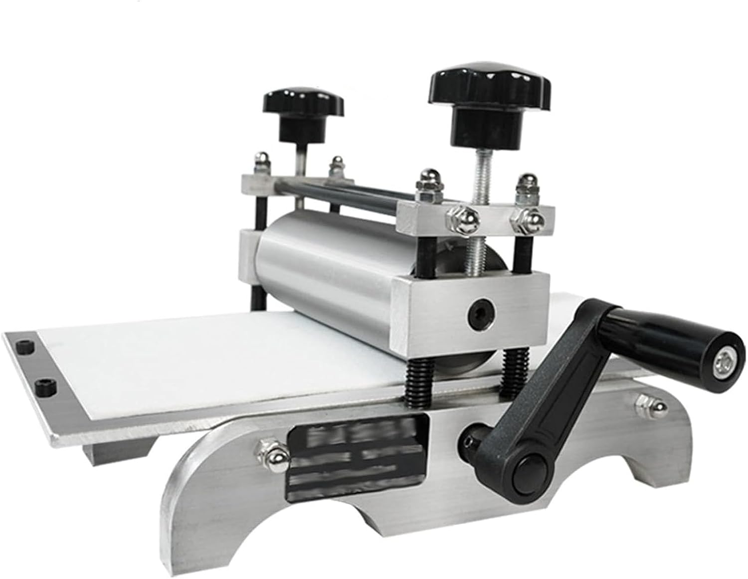 Manual Letterpress Printing Press - Professional Printmaking Machine with Adjustable Roller Height for Copperplate, Wood & Paper Art Printing (31x17cm)