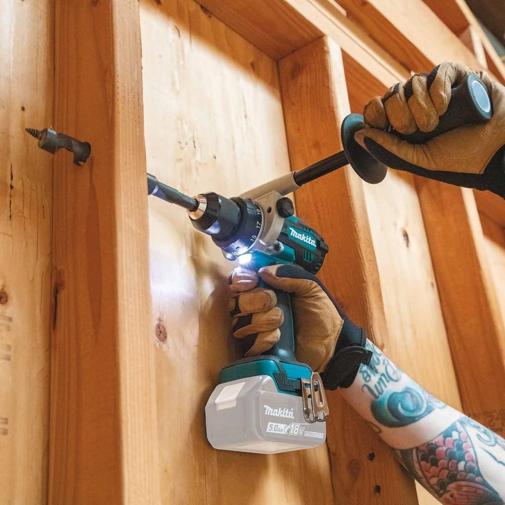 Makita XPH14Z 18V LXT Brushless Cordless 1/2 in. Hammer Driver-Drill - 1,250 in.lbs Max Torque, 2-Speed Transmission, Tool Only