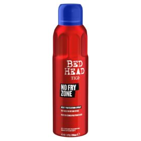 Bed Head by TIGI No Fry Zone Dry Heat Protectant Mist - 450°F Thermal Shield, 72-Hour Humidity Protection, Anti-Static Restyling Spray for Dry Hair, 4.5 oz