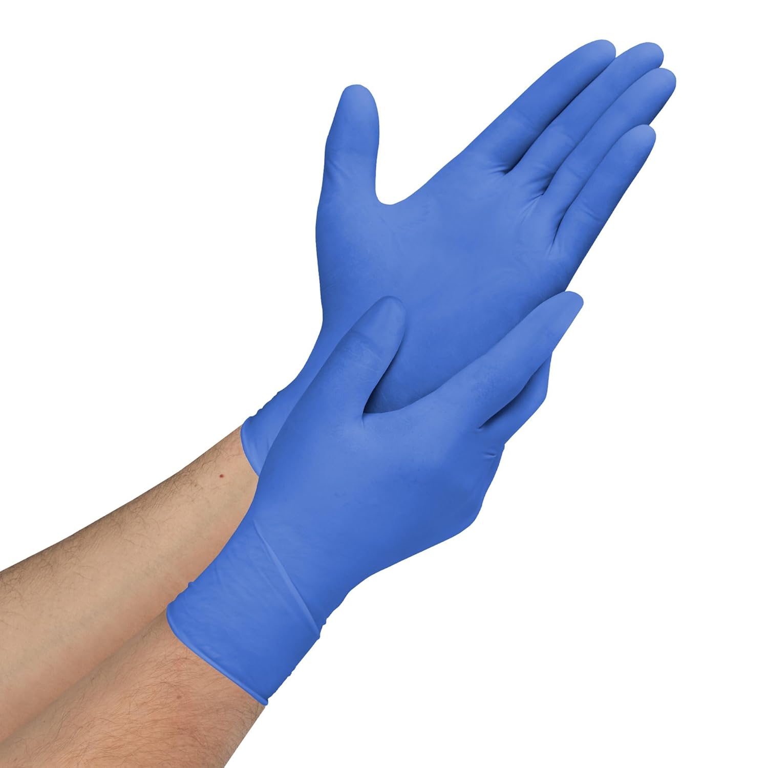 CareStock Blue Nitrile Exam Gloves - 200 Count, Powder-Free, Latex-Free, Food Safe, Medical Grade, Chemo-Tested, Medium