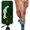 SnapSwing Hands-Free Golf Swing Recorder – Bluetooth Club Grip Mount for Instant Swing Video Recording – Improve Your Game Without a Coach