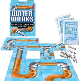 Waterworks Classic Desktop Calendar - Elegant Monthly Planner for Home & Office Organization