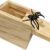 Spooky Spider Surprise Box - Wooden Prank Gift Box with Pop-Out Spider for Gag Gifts, Party Tricks & Stocking Stuffers