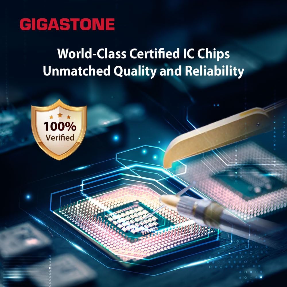 GIGASTONE Game Turbo 32GB DDR5 6400MHz RGB Gaming Memory Kit (2x16GB) - Intel XMP 3.0 AMD Expo Compatible Desktop RAM