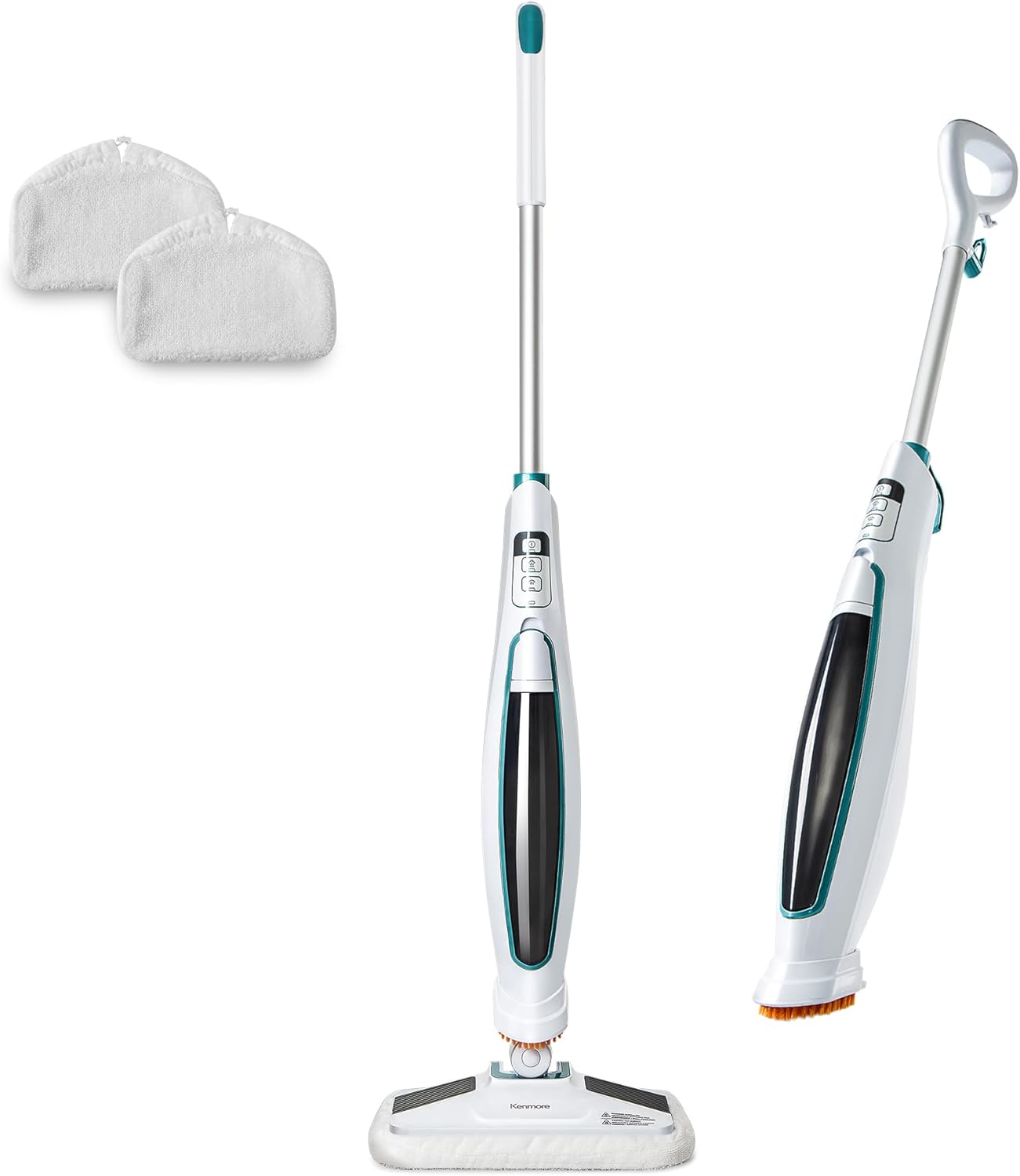 Kenmore SM2060 S200 Steam Mop - Professional Floor Cleaner with Quick-Heating Technology & Washable Microfiber Pads for Hardwood, Tile & Vinyl