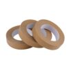 Lichamp 3 Pack Professional Brown Painters Tape - 1 inch x 55 Yards, Indoor/Outdoor Masking Tape for Sharp Paint Lines (3 Rolls Total 165 Yards)