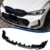 G20 LCI M340i Front Lip Splitter - ABS Gloss Black Bumper Spoiler for 2023-2026 BMW 3-Series G20 LCI Sedan 330i M-Sport