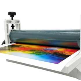 ProFold 14-Inch Cold Mounting Machine - Professional Roll Laminator with Adjustable Pressure for Photos, Artwork & Documents