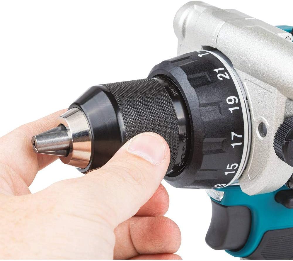 Makita XPH14Z 18V LXT Brushless Cordless 1/2 in. Hammer Driver-Drill - 1,250 in.lbs Max Torque, 2-Speed Transmission, Tool Only