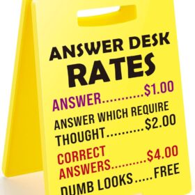 MBL Office Decor Desk Sign - Funny Caution Sign, Sarcastic Gag Gifts for Coworkers, Boss, Employees - Humor Stress Relief Desk Accessories for Men & Women (3.9" x 6.3")