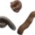 Cooplay Realistic Prank Toy Set - 3pcs Funny Fake Poop Models for Adult Party Tricks Halloween April Fools Gag Gifts
