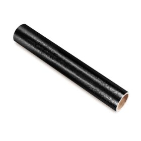 TECKWRAP Premium Metallic Chrome Vinyl Roll - 1ft x 5ft Black Permanent Self-Adhesive Vinyl for Cricut, Silhouette & DIY Craft Projects