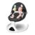 Portable Electric Baby Swing with Bluetooth & Remote - 5 Speed Rocker for Infants (Black)