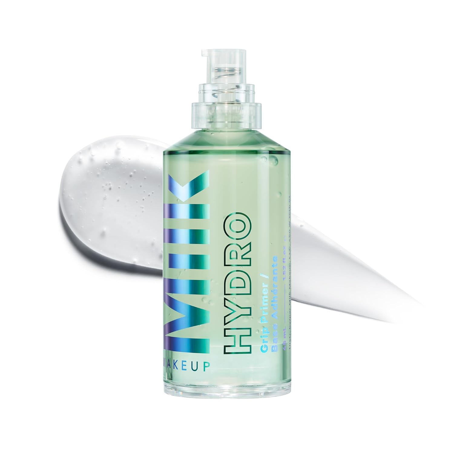 Milk Makeup Hydro Grip Primer – Hyaluronic Acid & Niacinamide Hydrating Face Primer for 12-Hour Makeup Grip, Silicone-Free Dewy Gel Primer