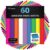 Kassa 60-Piece Permanent Vinyl Sheets | 10 Bold Colors - 12" x 12" Premium Adhesive Vinyl for Cricut, Silhouette & Die-Cutting Machines | Includes Squeegee for DIY Projects, Home Decor & Crafting