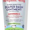 California Baby Super Sensitive Diaper Rash Cream - 100% USDA Bio-Based Zinc Oxide Ointment, Unscented, 2.9 oz (82g) - Hypoallergenic for Babies & Sensitive Skin, Cloth Diaper Safe