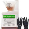 GlyPhoSel Pro Weed Killer - 41% Glyphosate Concentrate, 32oz, Pet-Safe Formula for Tough Weeds, Includes 3-Pack Protective Gloves