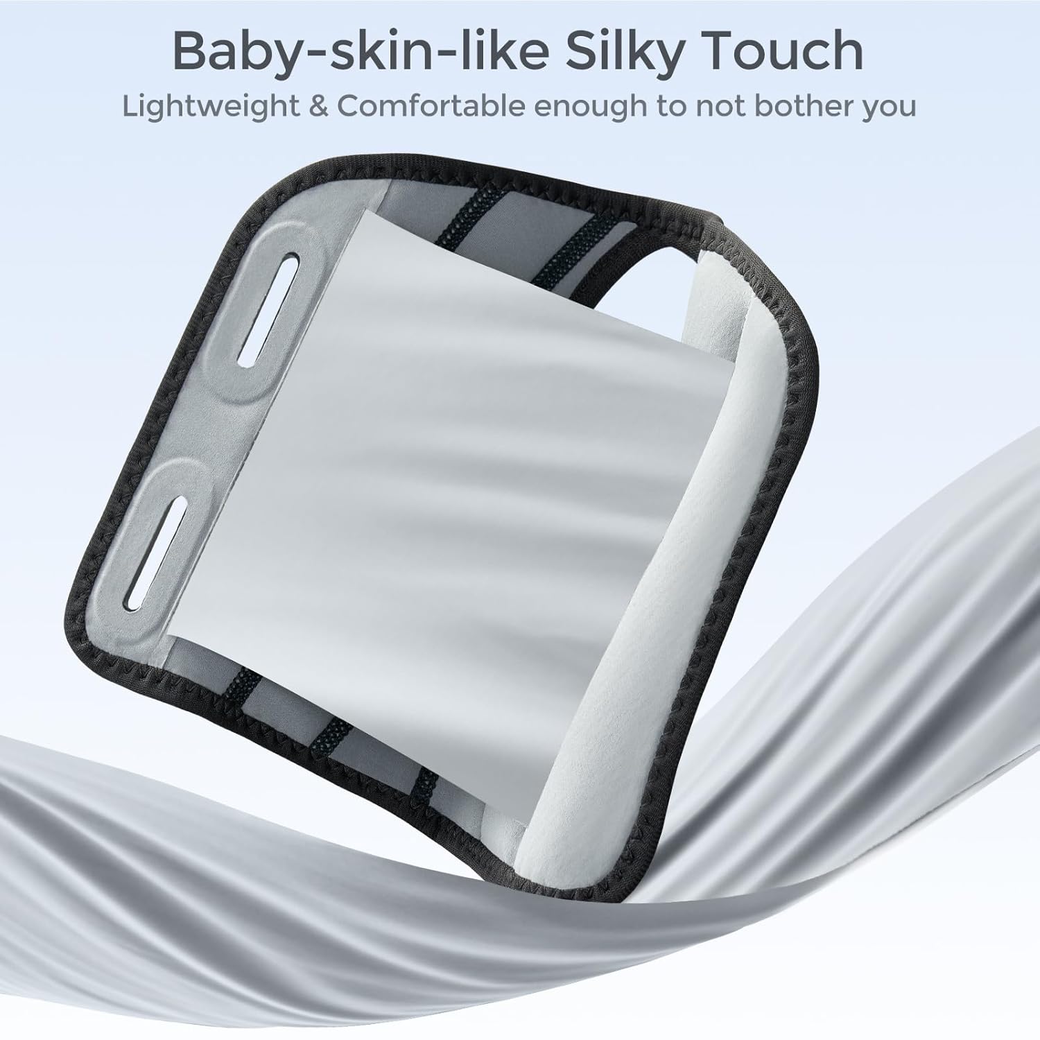 FREETOO Wrist Brace for Carpal Tunnel Relief - Anatomical Hand Support Splint with Adjustable Compression, Medium (Right Hand, Black-Grey)